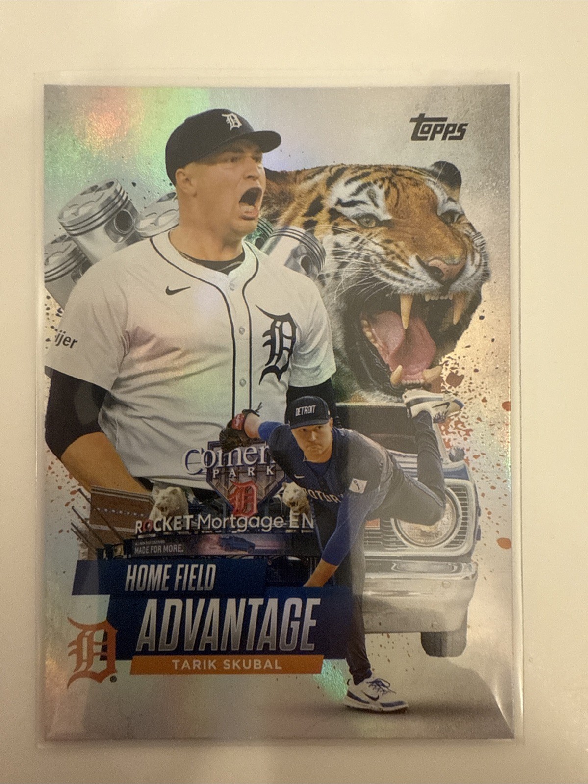 2025 Topps Chrome Update HOME FIELD ADVANTAGE Tarik Skubal #HA-46 Tigers