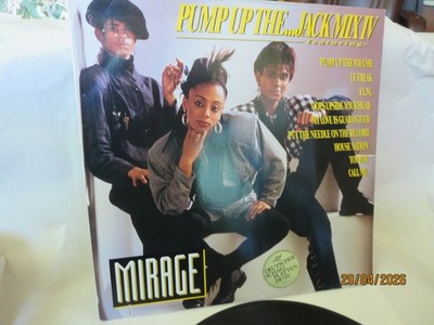 MIRAGE - PUMP UP THE...JACK MIX IV,First Press Germany 1987,B.C.12-2057-40,