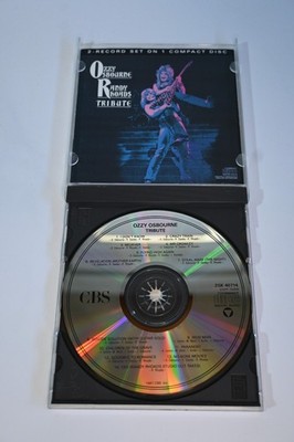 Ozzy Osbourne - Tribute - 1987 - CBS Associated - CD - DADC - Randy Rhoads