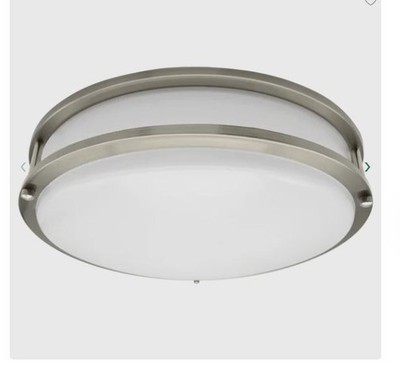 Best Lighting 12'' Double Ring Surface Mount LED Light Fixture Color Selectable