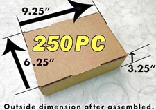 250 Pieces 9" x 6" x 3" Corrugated Mailer Shipping Box - Stanbury Street