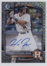 2025 Bowman Chrome Steel Metal Refractor 20/100 Walker Janek #BMA-WJA Auto 10no