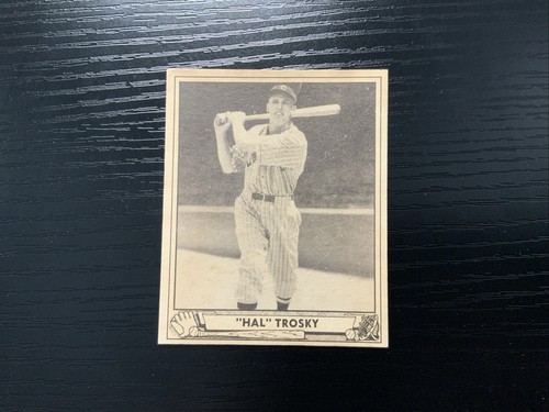 Hal Trosky #50 1940 Play Ball card