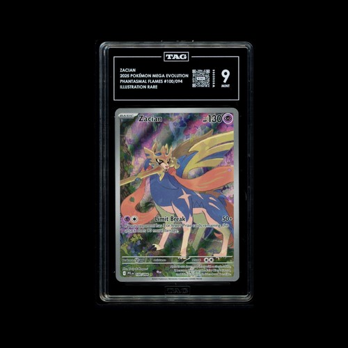 Zacian graded TAG 9 for sale on eBay