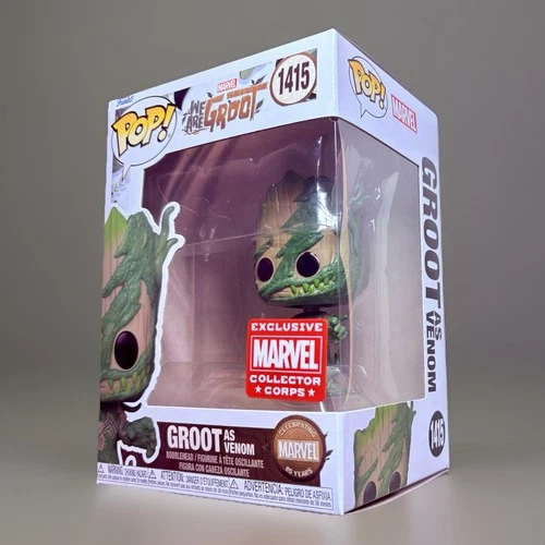 Funko POP! Groot as Venom #1415 Marvel Collector Corps Exclusive