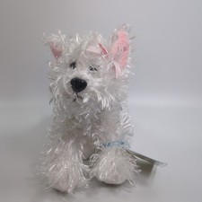 Webkinz Ganz White Terrier HM106 SEALED Tag/CODE NWT Stuffed Animal NEW