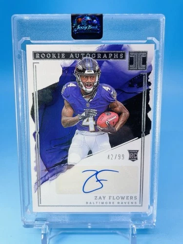 2023 Panini Impeccable Football Zay Flowers #RA-ZF