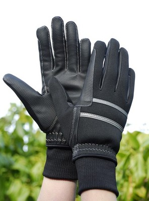 WINTER REITHANDSCHUHE THINSULATE WARM ISOLIERT SCHWARZ DAMEN PFERD PONY *GRATIS P&P