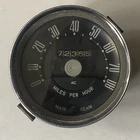 Vintage Speedometer Max 80 MPH Main Beam Indicator