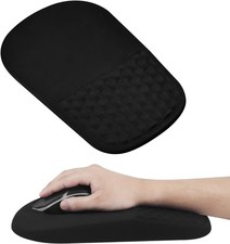 Ergonomic Mouse Pad with Wrist Support, Comfortable Memory Foam with Massage
