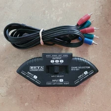 Audio Video AV Adapter 3-Way RCA Output Devices Switch Box PS2 to HDMI Converter