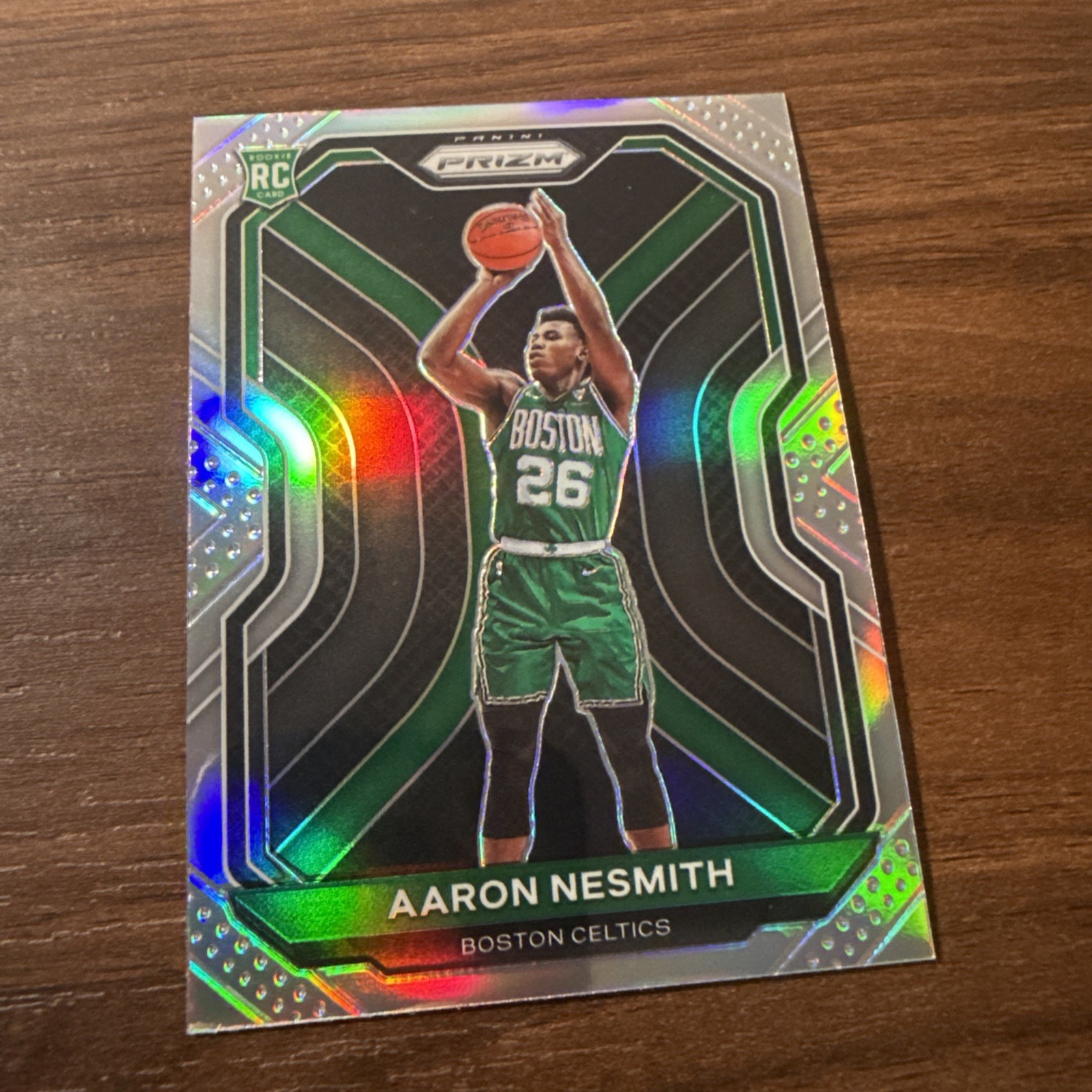 2020-21 Prizm Aaron Nesmith RC Silver Prizm Rookie #282 Celtics