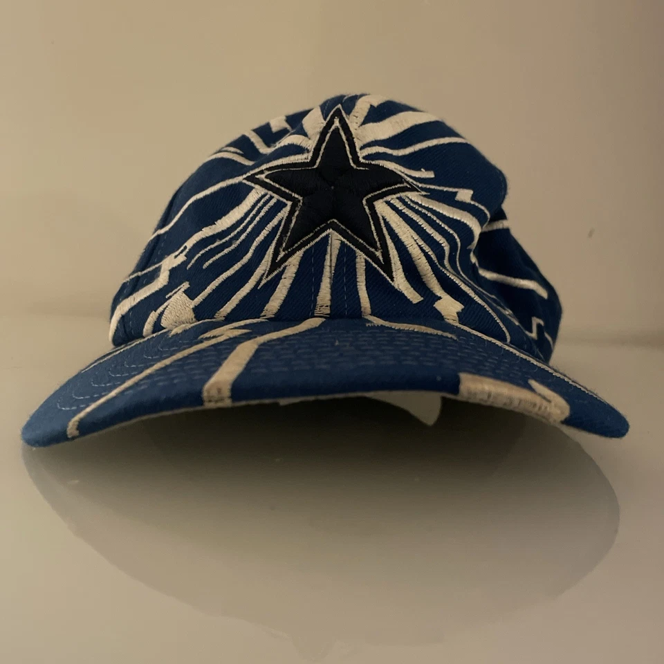 De colección Años 90 Dallas Cowboys Starter Hat Cap Star Shockwave SnapBack RARO Foto 2 de 4