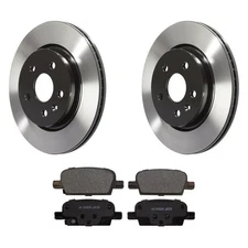 For Chevy Malibu 16-17 Wagner QuickStop Rear Brake Kit w Ceramic Pads