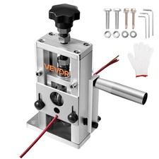 VEVOR Kabelsch&auml;lmaschine Abisoliermaschine 1,5&ndash;25mm Handkurbel Bohrmaschine