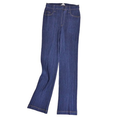 Pleats Please Issey Miyake Pants Long Denim Transfer Bottoms