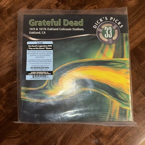 GRATEFUL DEAD Dicks Picks 33 10/9 &10/10/1976 Oakland CA 8-LP Vinyl #3382 HYPE
