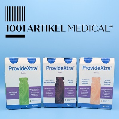 PROVIDE Xtra Drink Apfel Trinknahrung 24 x 200ml - PZN 00350214 MHD 06/26