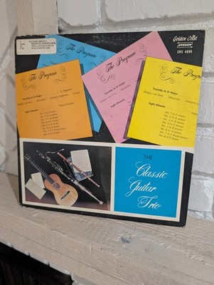 The Classic Guitar Trio PAGANINI / SCHUBERT - Golden Crest Pre Owned 