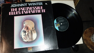 LP JOHNNY WINTER - THE PROGRESSIVE BLUES EXPERIMENT / Sunset 1974