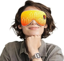 Cordless Heated Eye Mask Pad, Warm Compress For Puffy Eyes Dry Eye Relax Eye