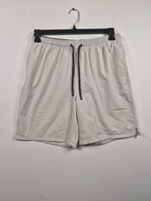Bad Birdie Golf Shorts Mens Medium Grey Stretch Performance Lightweight Flaw