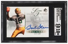2003 SP Authentic Bart Starr Sign Of The Time...