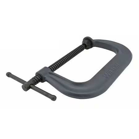 Wilton 406 C-Clamp, 6-1/16", Steel, Reg. Duty, 6600 Lb.