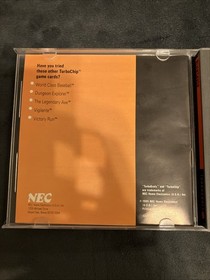 Alien Crush (TurboGrafx-16, 1989) NEC Turbo Grafx video game complete in case