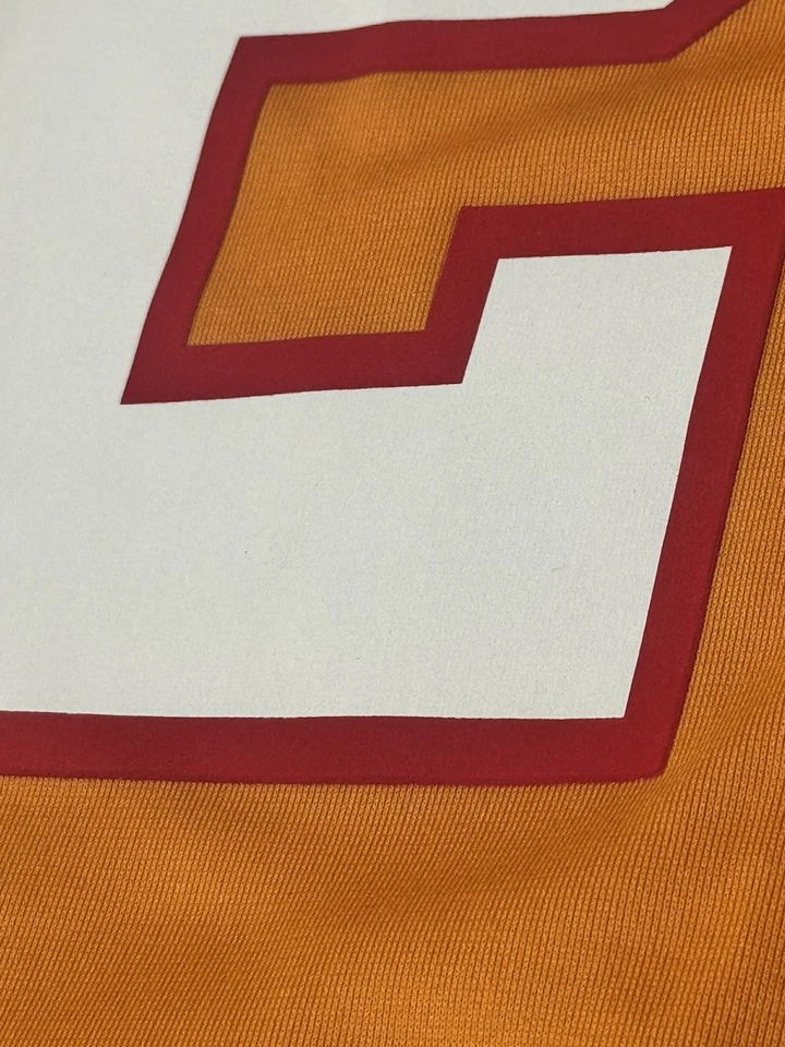 Camiseta Nike On Field Original Tampa Bay Buccaneers #22 Martin Grande NFL Naranja Foto 3 de 4