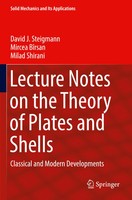 Lecture Notes On The Theory Of Plates And Shells David J. Steigmann (U. A.) Buch