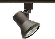 Juno 50-Watt Flare Black Track Lighting