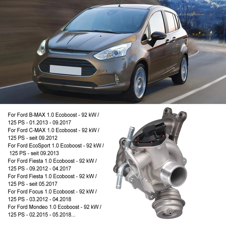 TURBOLADER CM5G6K682GB Für Ford C-max Focus Fiesta Mondeo 1761178 1.0 Ecoboost - Bild 2 von 4