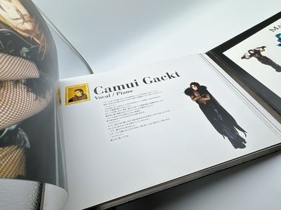 Malice Mizer Merveilles Tour Pamphlet Photo Book Visual Kei J-Rock