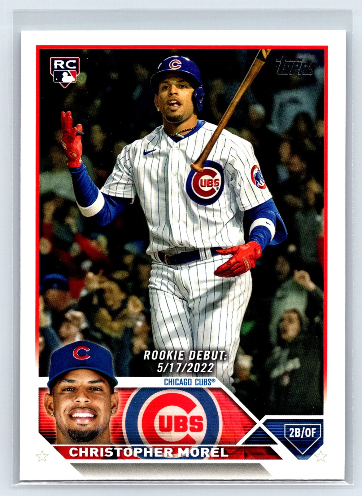 2023 Topps Update Christopher Morel #US163 RC Rookie Chicago Cubs