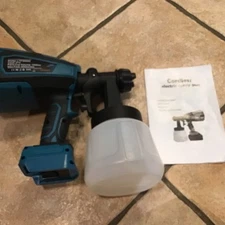 SPRAY GUN  For Paint Battery Operated 18/21v 120w Max