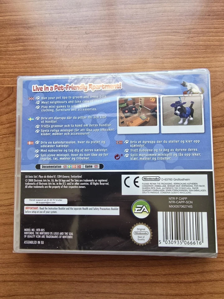 The Sims 2: Apartment Pets (Nintendo DS, 2008) - Image 2 of 2