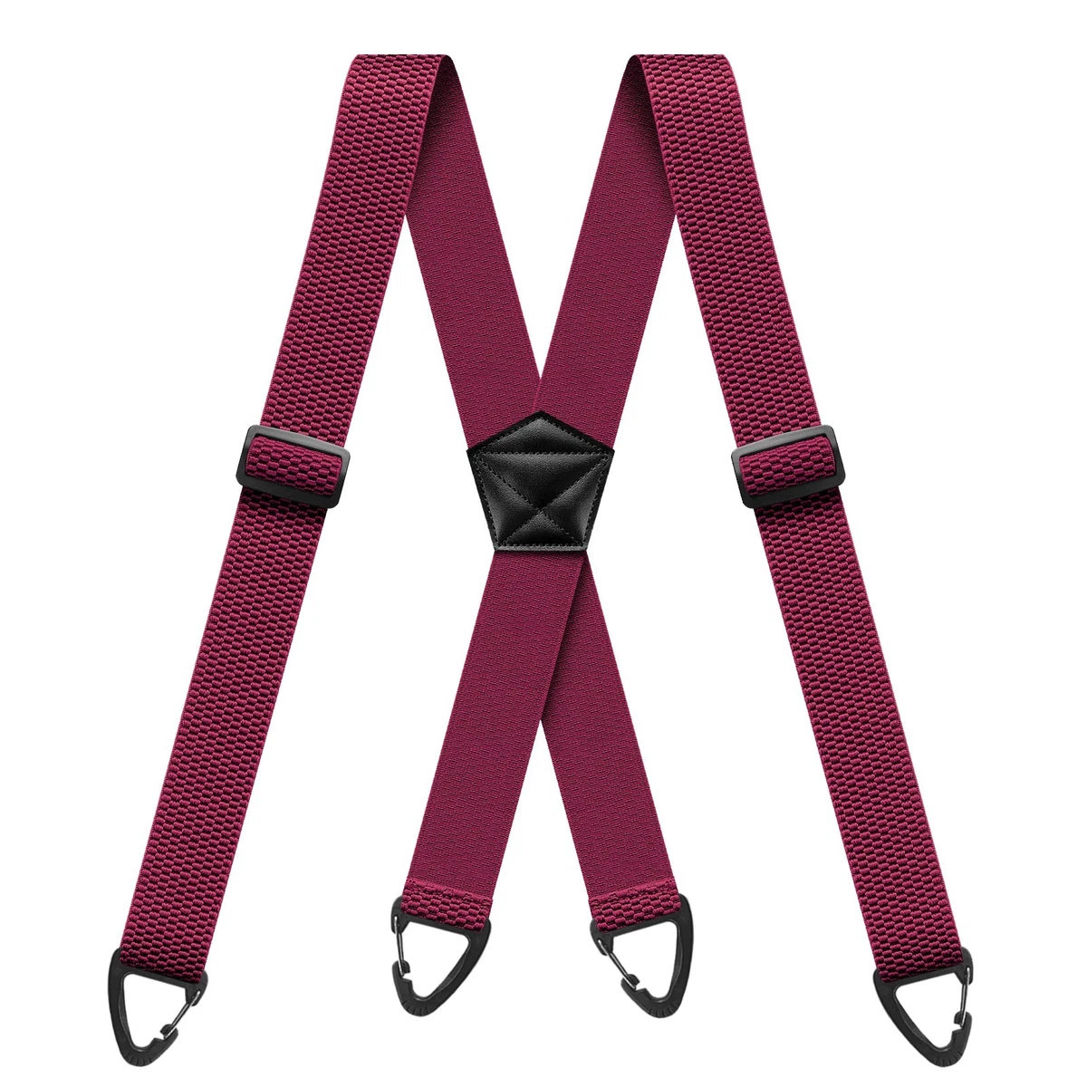Polyester Red Suspenders for Men for sale | eBay