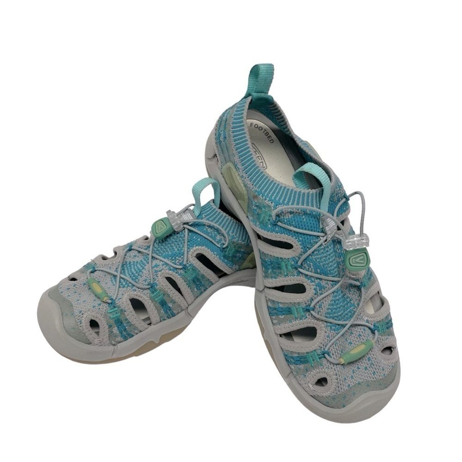 Sandali Keen Evofit da trekking acqua blu lago e grigio donna taglia 7 5