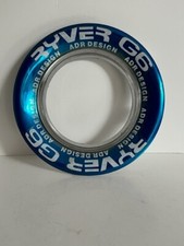 1 Adr Wheels Blue Center Cap Part E-115  Stock 1175