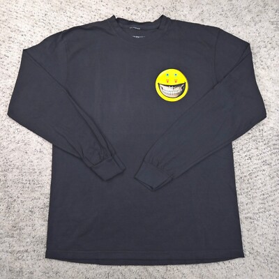Ron English Complexcon T-Shirt Men Large Long Sleeve 1XRun Graphic Tee Crew Neck
