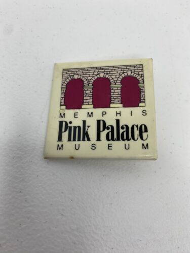 Vintage Memphis Pink Palace Museum Pin - Picture 2 of 4