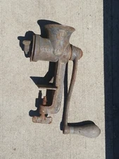 Vintage Keystone No. 10 Food Chopper Hand Meat Grinder -USA Made Boyertown