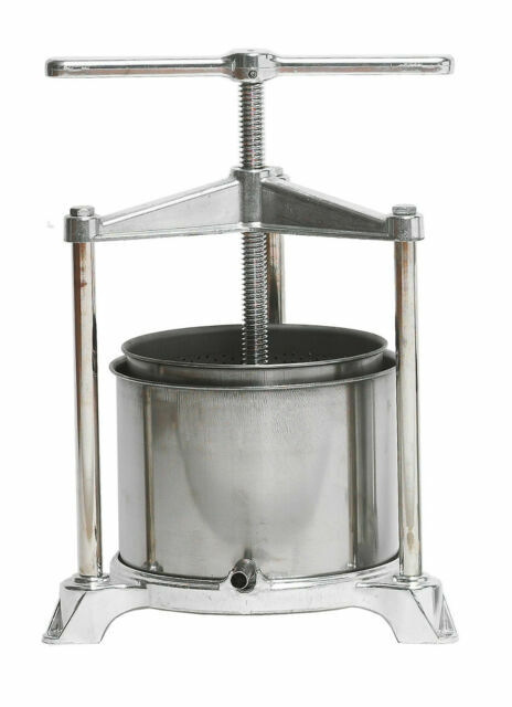 Palumbo 00132 Torchio Manuale in Alluminio Argento - 22,5 cm