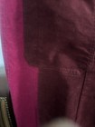 Pink And Burgundy Corduroy  Pants Trousers Sz 18 Wide Leg — photo 8