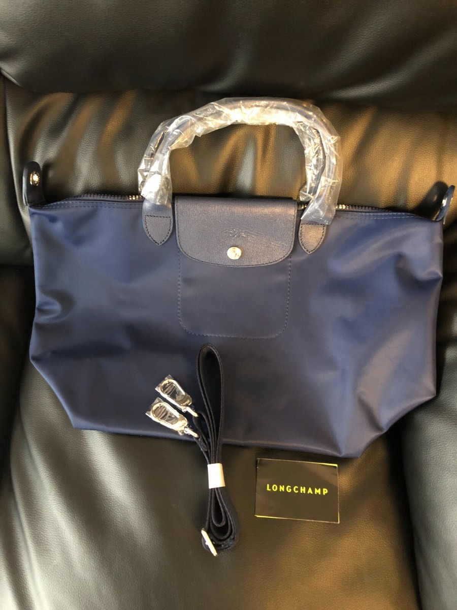 Navy Blue Longchamp Tasche Gr L Longchamp Le Pliage Tote Bag L