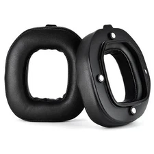 1Pair L+R Leather + Sponge Earmuffs Cushion For Logitech Astro A40TR Headphone