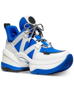 michael kors trainers womens blue