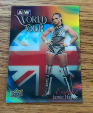 Jamie Hayter 2023 UD AEW England World Tour Lenticular Upper Deck Wrestling Card