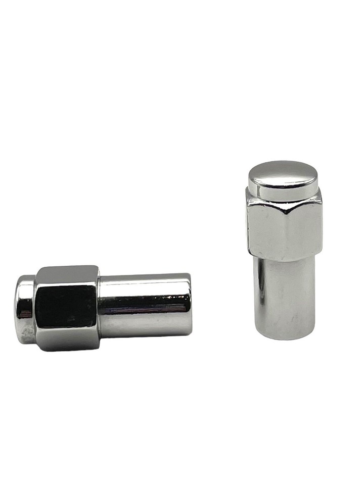 20 Lug Nuts 7/16-20 Chrome Dome Top Mag .75 Shank Cragar Center - Foto 6